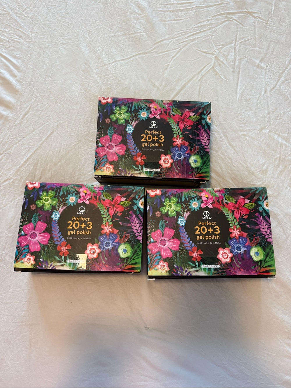 Perfect 20+3 Gel Polish Set - Floral Box (Multicolor)